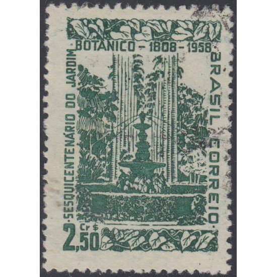 Brasil Brazil 651 1958 jardín botánico de Río de Janeiro Usado Brasil Brazil 651 1958 jardín botánico de Río de Janeiro Usado
