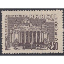 Brasil Brazil 654 1958 4ta Conferencia interparlamentaria MNH Brasil Brazil 654 1958 4ta Conferencia interparlamentaria MNH