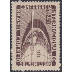 Brasil Brazil 656 1958 Conferencia Internacional de Inversiones MNH Brasil Brazil 656 1958 Conferencia Internacional de Inversiones MNH