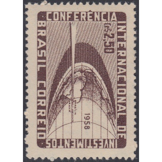 Brasil Brazil 656 1958 Conferencia Internacional de Inversiones MNH Brasil Brazil 656 1958 Conferencia Internacional de Inversiones MNH