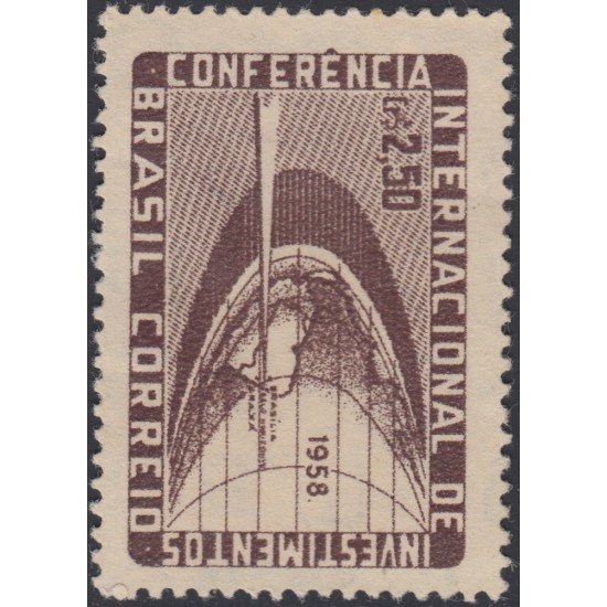 Brasil Brazil 656 1958 Conferencia Internacional de Inversiones Usado Brasil Brazil 656 1958 Conferencia Internacional de Inversiones Usado