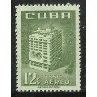 Cuba A- 133 1956 Gran Templo Nacional Masónico MNH