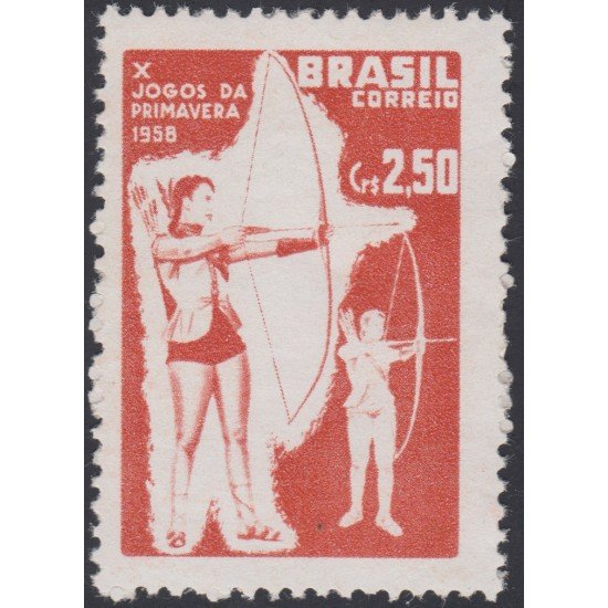 Brasil Brazil 662 1958 Juegos de Primavera spring games MH Brasil Brazil 662 1958 Juegos de Primavera spring games MH
