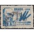 Brasil Brazil 665 1958 5º Aniversario Campaña petrolera Petrobras Usado