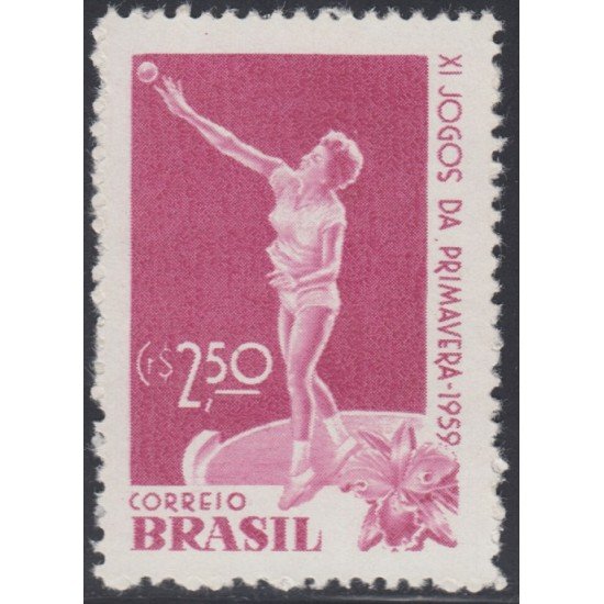 Brasil Brazil 681 1959 11º Juegos de primavera spring games MNH Brasil Brazil 681 1959 11º Juegos de primavera spring games MNH