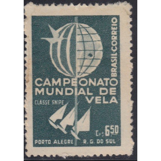 Brasil Brazil 684 1959 Campeonato mundial de navegación y vela MNH Brasil Brazil 684 1959 Campeonato mundial de navegación y vela MNH