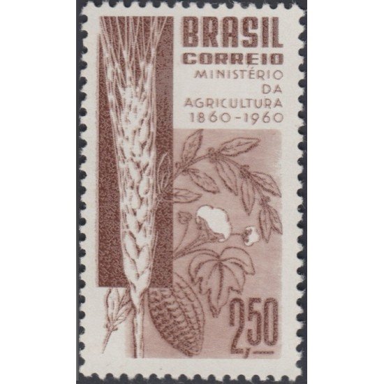 Brasil Brazil 694 1960 Centenario del Ministerio de Agricultura MNH Brasil Brazil 694 1960 Centenario del Ministerio de Agricultura MNH