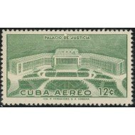 VAR2 Cuba A- 164 1957 Palacio de Justicia MNH