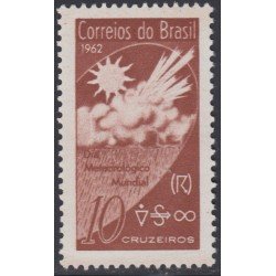 Brasil Brazil 712 1962 Día Mundial de la meteorología MNH Brasil Brazil 712 1962 Día Mundial de la meteorología MNH