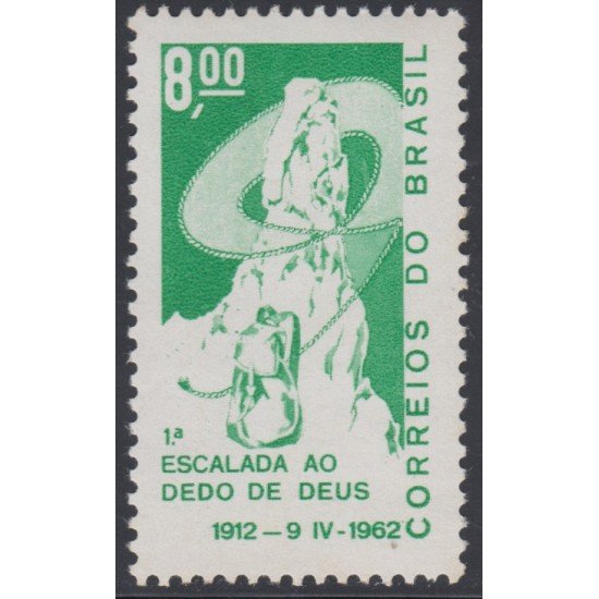 Brasil Brazil 714 1962 Primera escalada del Monte Dedo de Dios MNH