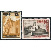 VAR1/S  Cuba A- 173/74 1957 Escolapios de Guanabacoa MNH