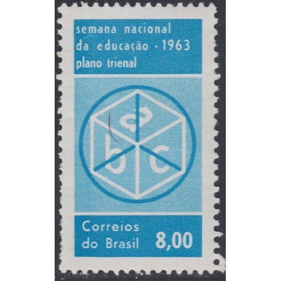 Brasil Brazil 731 1963 Semana Nacional de la Educación MNH Brasil Brazil 731 1963 Semana Nacional de la Educación MNH