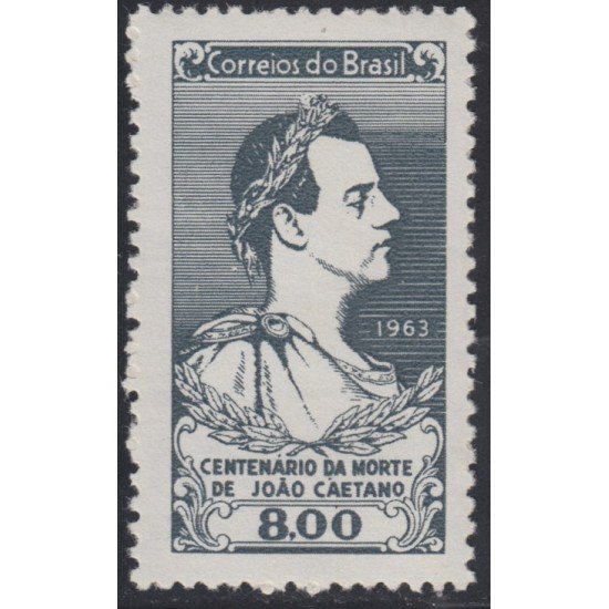 Brasil Brazil 739 1963 100 Años de la muerte del actor Joao Caetano MNH Brasil Brazil 739 1963 100 Años de la muerte del actor Joao Caetano MNH