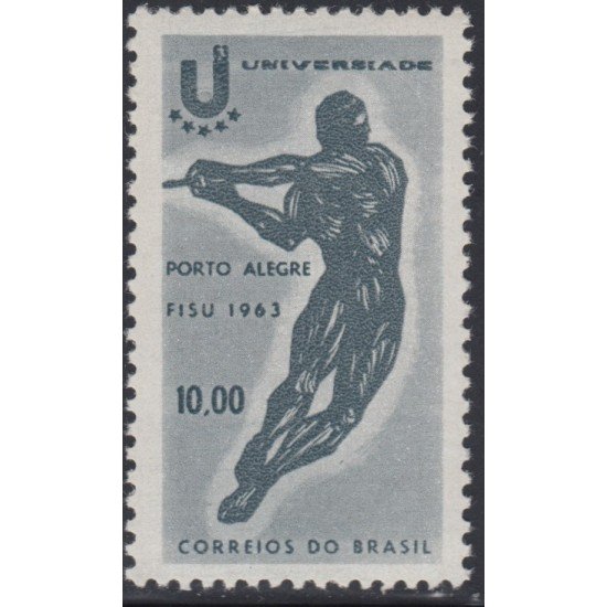 Brasil Brazil 741 1963 Juegos deportivos universitarios en Porto Alegre MNH Brasil Brazil 741 1963 Juegos deportivos universitarios en Porto Alegre MNH