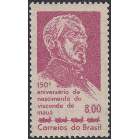 Brasil Brazil 749 1963 150 Años del nacimiento del Visconde de Maua MNH