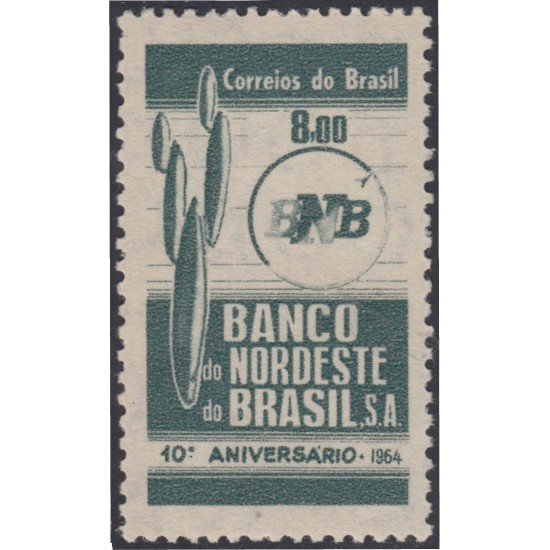 Brasil Brazil 750 1964 150 Años de la banca del Nordeste MNH Brasil Brazil 750 1964 150 Años de la banca del Nordeste MNH