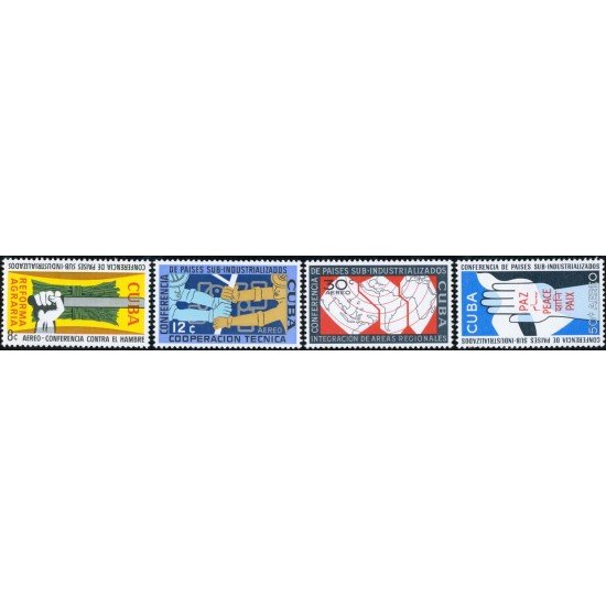 VAR3/S Cuba A- 217/20 1961 Reforma agraria MNH VAR3/S Cuba A- 217/20 1961 Reforma agraria MNH