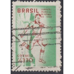 Brasil Brazil 670 1959 VI Copa del mundo de Fútbol en Suecia Usado Brasil Brazil 670 1959 VI Copa del mundo de Fútbol en Suecia Usado