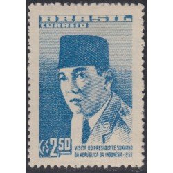 Brasil Brazil 672 1959 Presidente de Indonesia Sukarno MH Brasil Brazil 672 1959 Presidente de Indonesia Sukarno MH