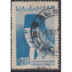 Brasil Brazil 672 1959 Presidente de Indonesia Sukarno Usado Brasil Brazil 672 1959 Presidente de Indonesia Sukarno Usado