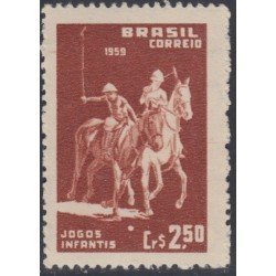 Brasil Brazil 673 1959 Juegos juveniles Youth Sports Games MH Brasil Brazil 673 1959 Juegos juveniles Youth Sports Games MH