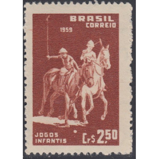 Brasil Brazil 673 1959 Juegos juveniles Youth Sports Games MH Brasil Brazil 673 1959 Juegos juveniles Youth Sports Games MH
