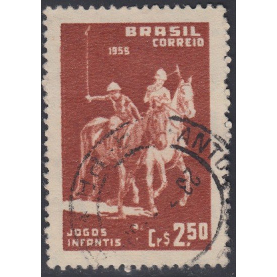 Brasil Brazil 673 1959 Juegos juveniles Youth Sports Games Usado Brasil Brazil 673 1959 Juegos juveniles Youth Sports Games Usado