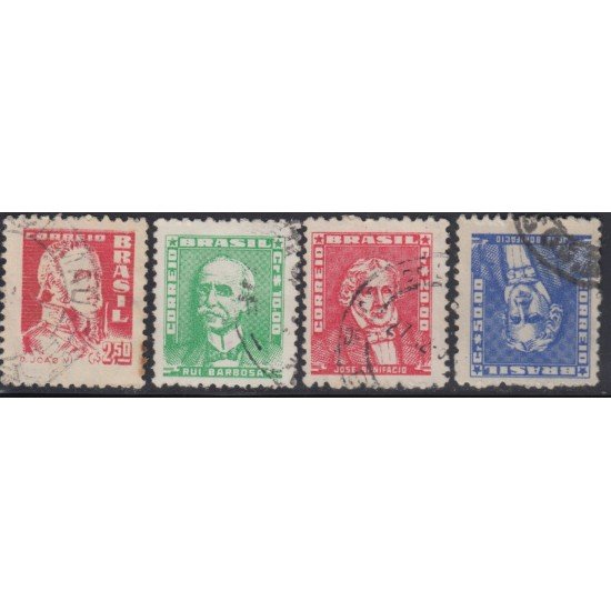 Brasil Brazil 677/79 1959/60 Serie Antigua Usado Brasil Brazil 677/79 1959/60 Serie Antigua Usado