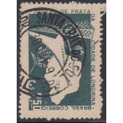 Brasil Brazil 680 1959 25º Años de la fundación de la Villa de Londrina Usado Brasil Brazil 680 1959 25º Años de la fundación de la Villa de Londrina Usado