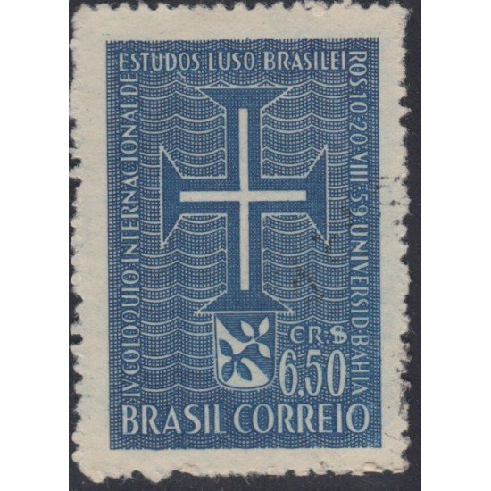 Brasil Brazil 683 1959 4º Reunión Int. de estudios lusitano-brasileños Usado