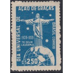 Brasil Brazil 686 1959 150 Años del Día Universal de Acción de Gracias MH Brasil Brazil 686 1959 150 Años del Día Universal de Acción de Gracias MH