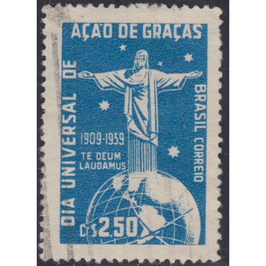 Brasil Brazil 686 1959 150 Años del Día Universal de Acción de Gracias Usado Brasil Brazil 686 1959 150 Años del Día Universal de Acción de Gracias Usado