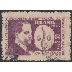 Brasil Brazil 689 1960 Identificación agente patógeno Schistosoma Mansoni Usado Brasil Brazil 689 1960 Identificación agente patógeno Schistosoma Mansoni Usado