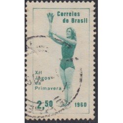 Brasil Brazil 696 1960 Juegos de primavera spring games Usado Brasil Brazil 696 1960 Juegos de primavera spring games Usado