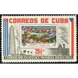 VAR2/S Cuba A- 243 1962 Exposición Filatélica Mundial en Praga 1962 MNH VAR2/S Cuba A- 243 1962 Exposición Filatélica Mundial en Praga 1962 MNH