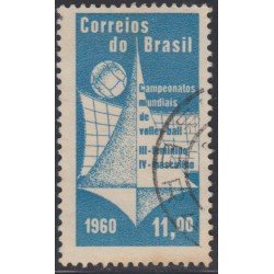 Brasil Brazil 697 1960 Campeonatos mundiales Voleibol femenino y masculino Usado Brasil Brazil 697 1960 Campeonatos mundiales Voleibol femenino y masculino Usado