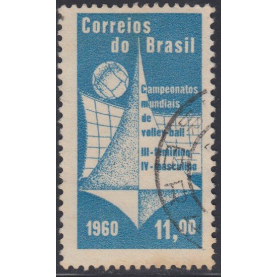 Brasil Brazil 697 1960 Campeonatos mundiales Voleibol femenino y masculino Usado Brasil Brazil 697 1960 Campeonatos mundiales Voleibol femenino y masculino Usado