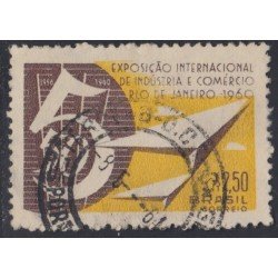 Brasil Brazil 699 1960 Exposición Internacional de Industria y Comercio Usado Brasil Brazil 699 1960 Exposición Internacional de Industria y Comercio Usado