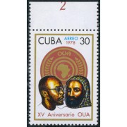 VAR2 Cuba A- 285 1978 XV Aniversario de la OUA MNH