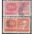 Brasil Brazil 710/11 1961 Centenario de Ojo de Cabra de 1861 Usado