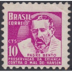 Brasil Brazil 711A 1961 Preservación de la Infancia contra mal de Hansen Usado Brasil Brazil 711A 1961 Preservación de la Infancia contra mal de Hansen Usado