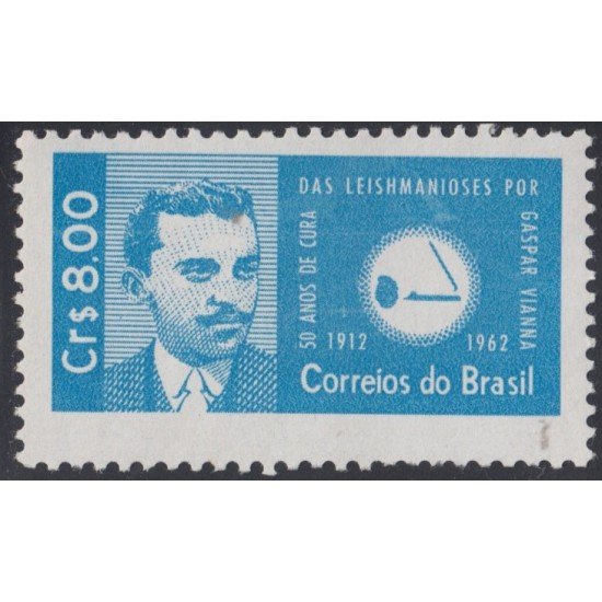 Brasil Brazil 713 1962 Tratamiento de la leishmaniasis por el Dr. Vianna MH Brasil Brazil 713 1962 Tratamiento de la leishmaniasis por el Dr. Vianna MH