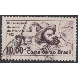 Brasil Brazil 715 1962 Tricentenario de la muerte de Henrique Días MH Brasil Brazil 715 1962 Tricentenario de la muerte de Henrique Días MH