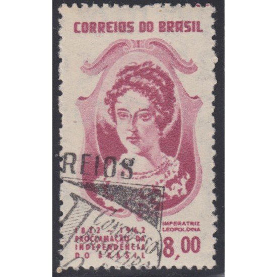 Brasil Brazil 719 1962 140 Años de la Independencia Emperatriz Leopoldina Usado