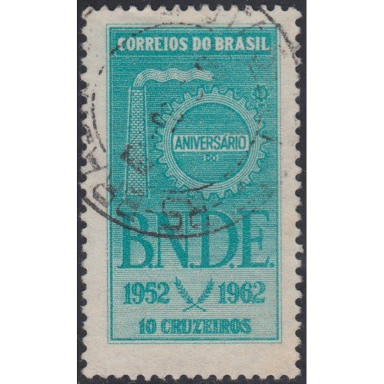 Brasil Brazil 724 1962 10 Años Banca Nacional de Economía y Desarrollo Usado Brasil Brazil 724 1962 10 Años Banca Nacional de Economía y Desarrollo Usado