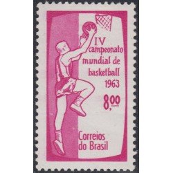 Brasil Brazil 732 1963 4º Campeonato del mundo de Basket-ball MH Brasil Brazil 732 1963 4º Campeonato del mundo de Basket-ball MH