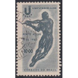 Brasil Brazil 741 1963 Juegos deportivos universitarios en Porto Alegre Usado Brasil Brazil 741 1963 Juegos deportivos universitarios en Porto Alegre Usado