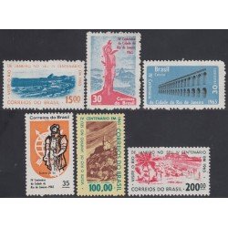 Brasil Brazil 758/61 1964/65 4º Centenario de Río de Janeiro MNH Brasil Brazil 758/61 1964/65 4º Centenario de Río de Janeiro MNH