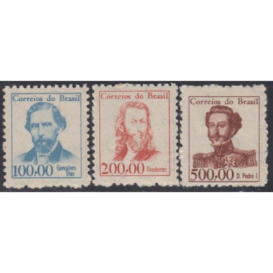 Brasil Brazil 766/68 1965 Serie Antigua MH Brasil Brazil 766/68 1965 Serie Antigua MH
