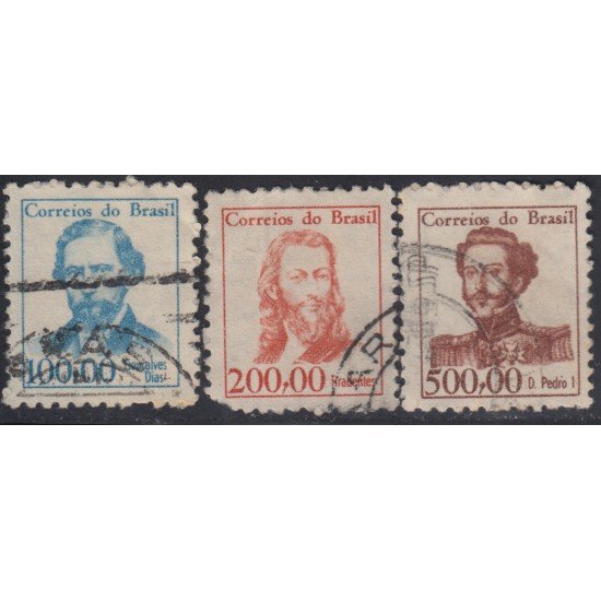 Brasil Brazil 766/68 1965 Serie Antigua Usado Brasil Brazil 766/68 1965 Serie Antigua Usado